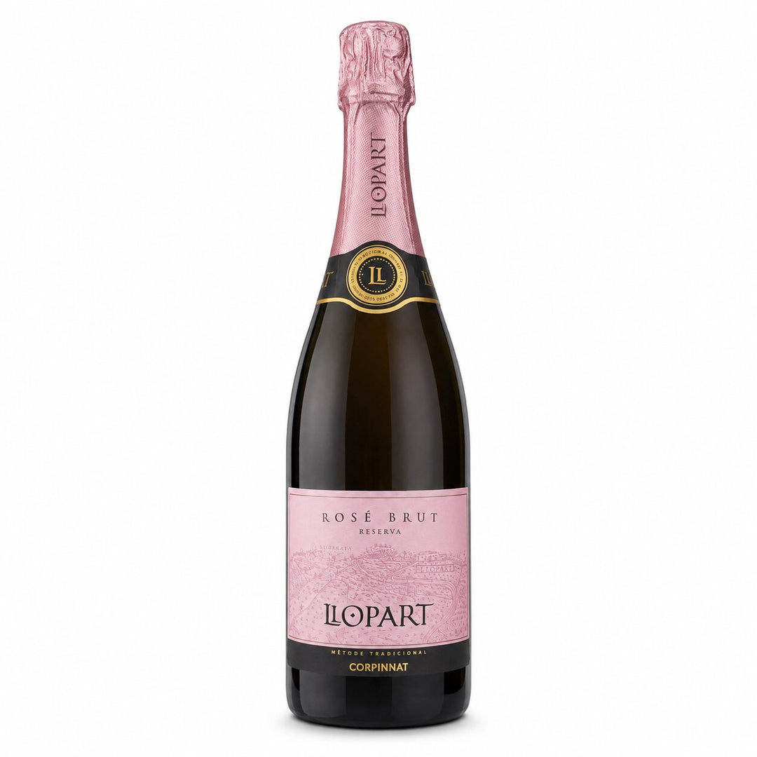 Llopart Rosé Brut Reserva Corpinnat Catalonia Spain 750ml wine bottle – Happy Wine Calle Ocho