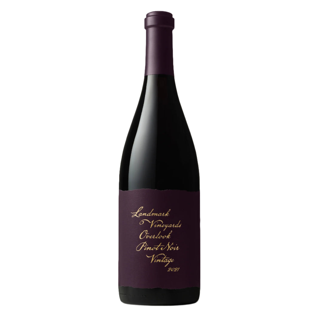 2021 LANDMARK VINEYARDS OVERLOOK PINOT NOIR, SONOMA COUNTY CALIFORNIA-Happy Wine Calle Ocho