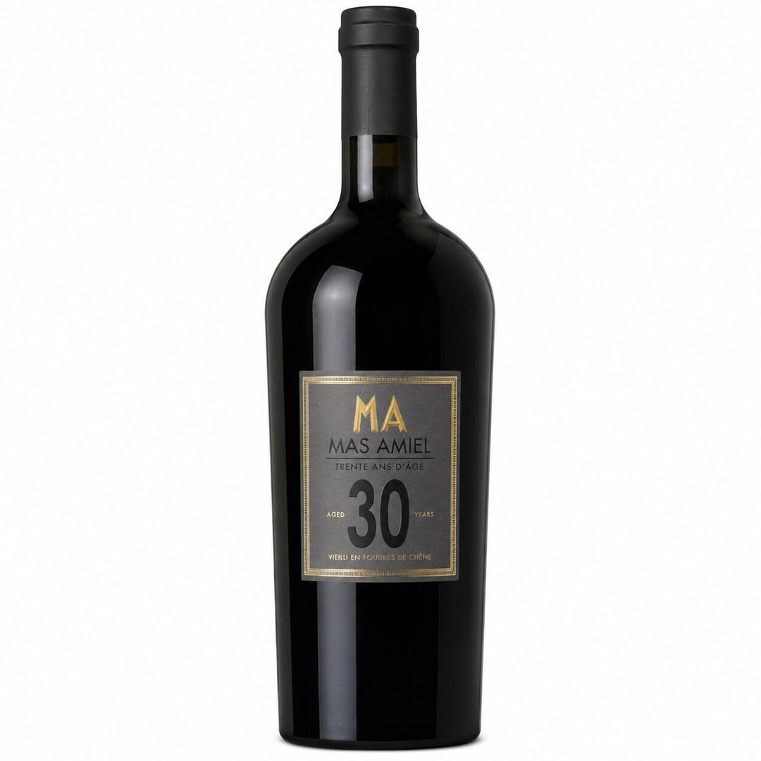 Mas Amiel 30 Year Aged fortified wine Roussillon France 750ml bottle – Happy Wine Calle Ocho