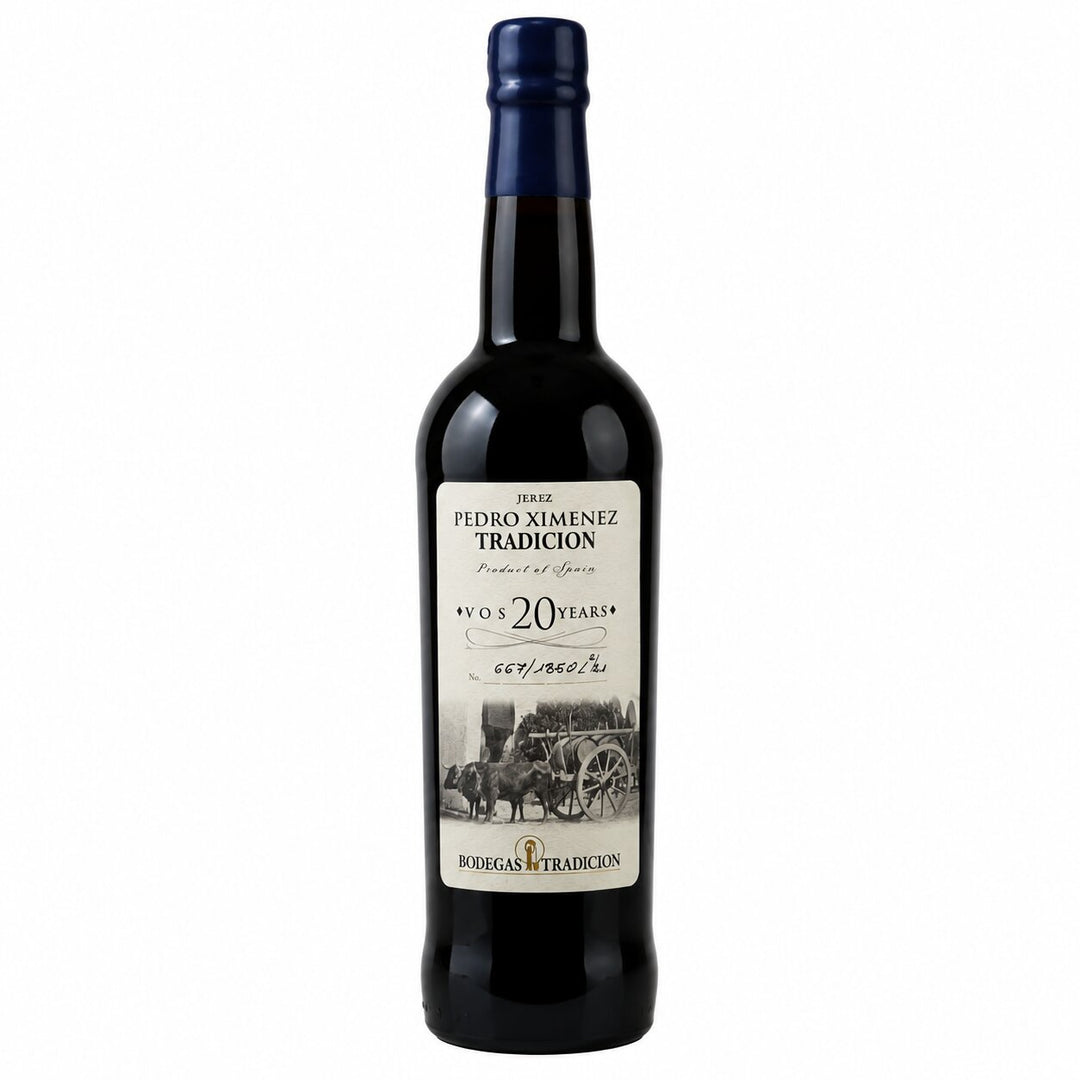 Pedro Ximenez Tradicion VOS 20 Years Andalucia Spain Happy Wine Calle Ocho