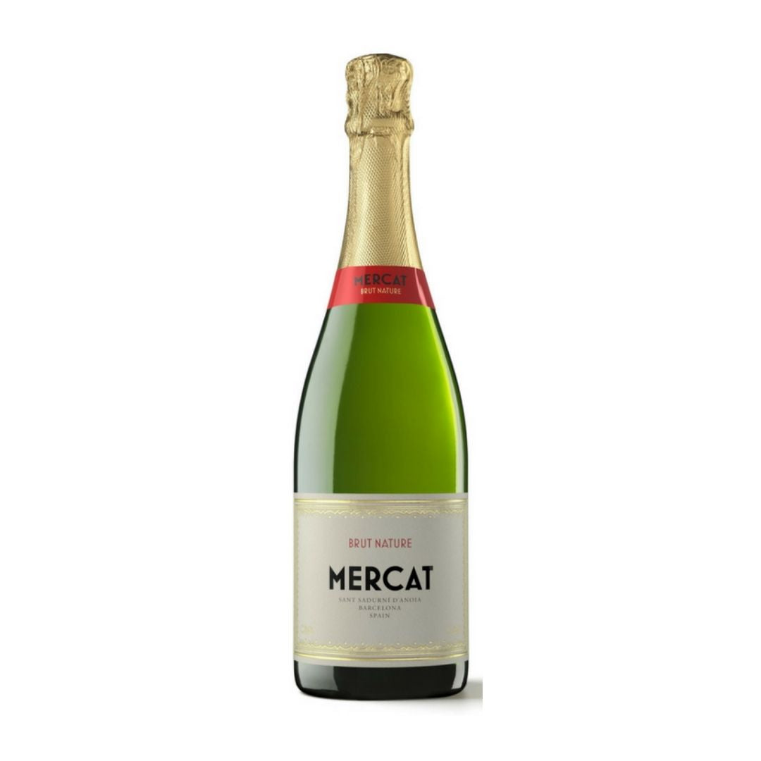 NV MERCAT CAVA BRUT, BARCELONA SPAIN-Happy Wine Calle Ocho