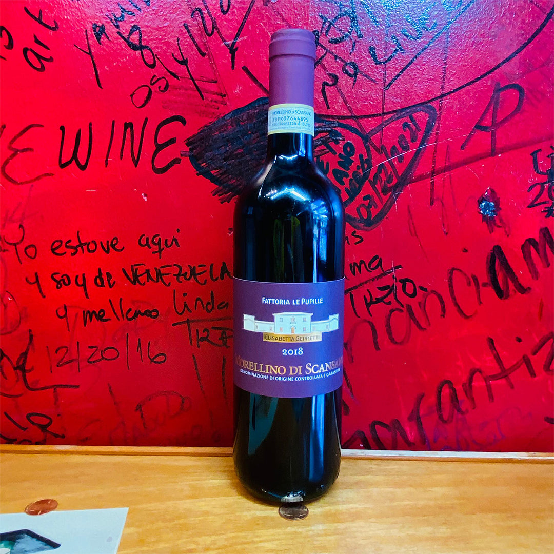 FATTORIA LE PUPILLE MORELLINO DI SCANSANO-Happy Wine Calle Ocho