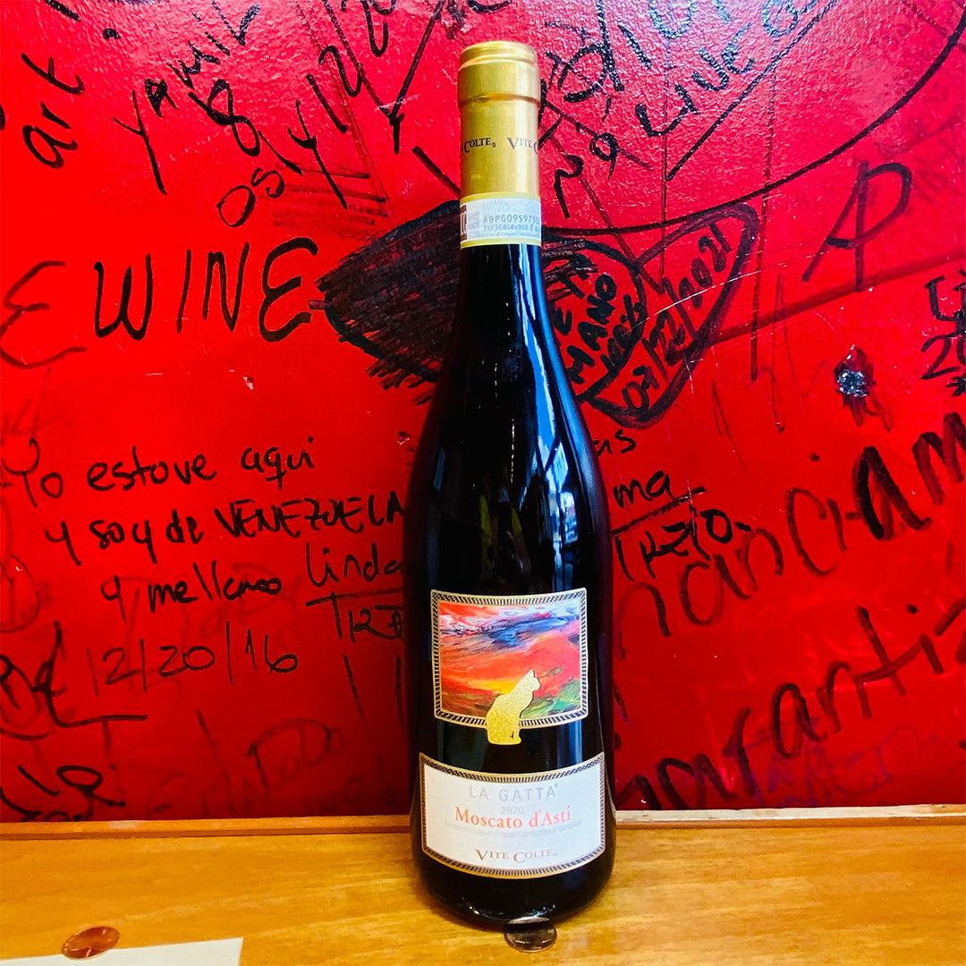 2020  LA GATTA VITE COLDE, MOSCATO D ASTI ITALY-Happy Wine Calle Ocho