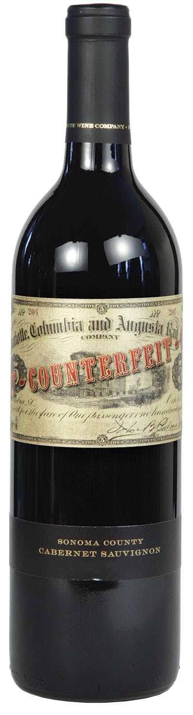 2018 BANKNOTE " COUNTERFEIT", CABERNET SAUVIGNON, SONOMA COUNTY, CALIFORNIA-Happy Wine Calle Ocho