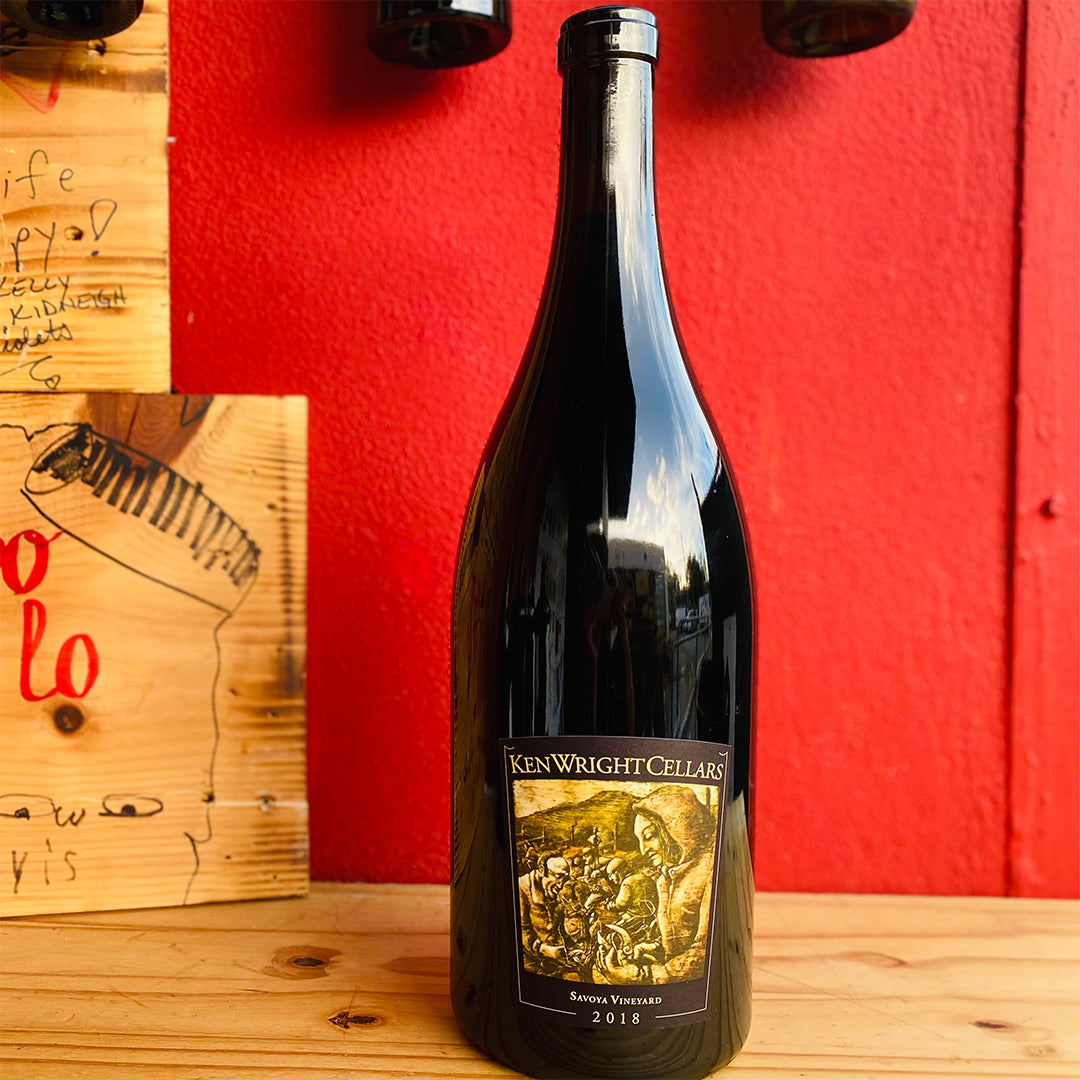 2018 3LTS KEN WRIGHT CELLARS SAVOYA VINEYARD PINOT NOIR, YAMHILL-CARLTON OREGON-Happy Wine Calle Ocho