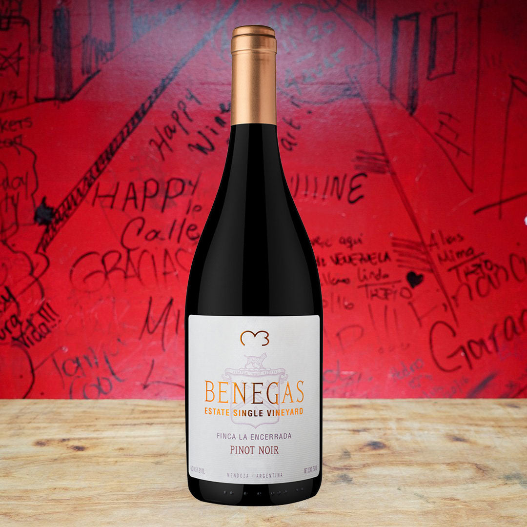 2016 BENEGAS PINOT NOIR FINCA LA ENCERRADA, MENDOZA-Happy Wine Calle Ocho