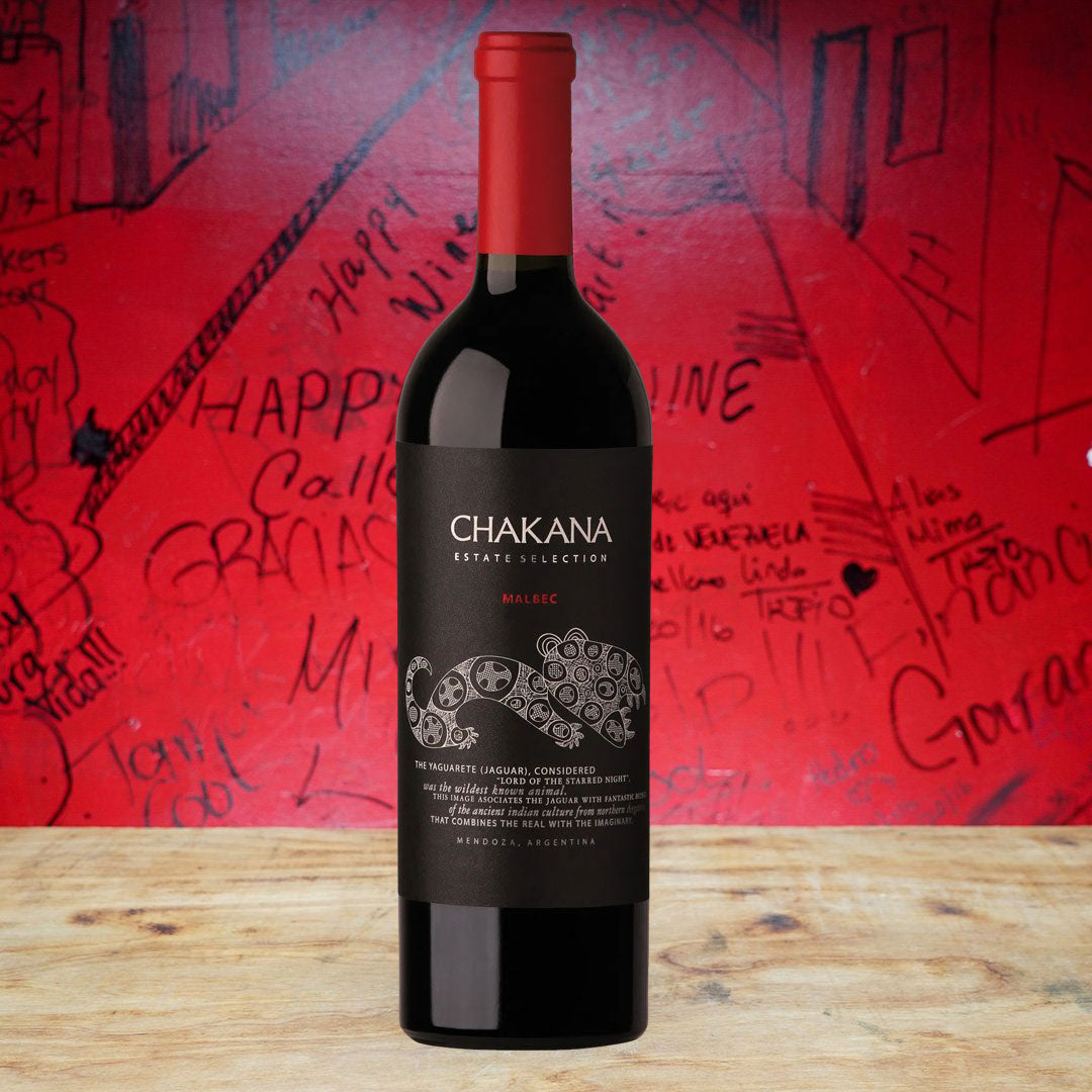 2018 CHAKANA MALBEC ESTATE SELECTION, VALLE DE UCO ARGENTINA-Happy Wine Calle Ocho