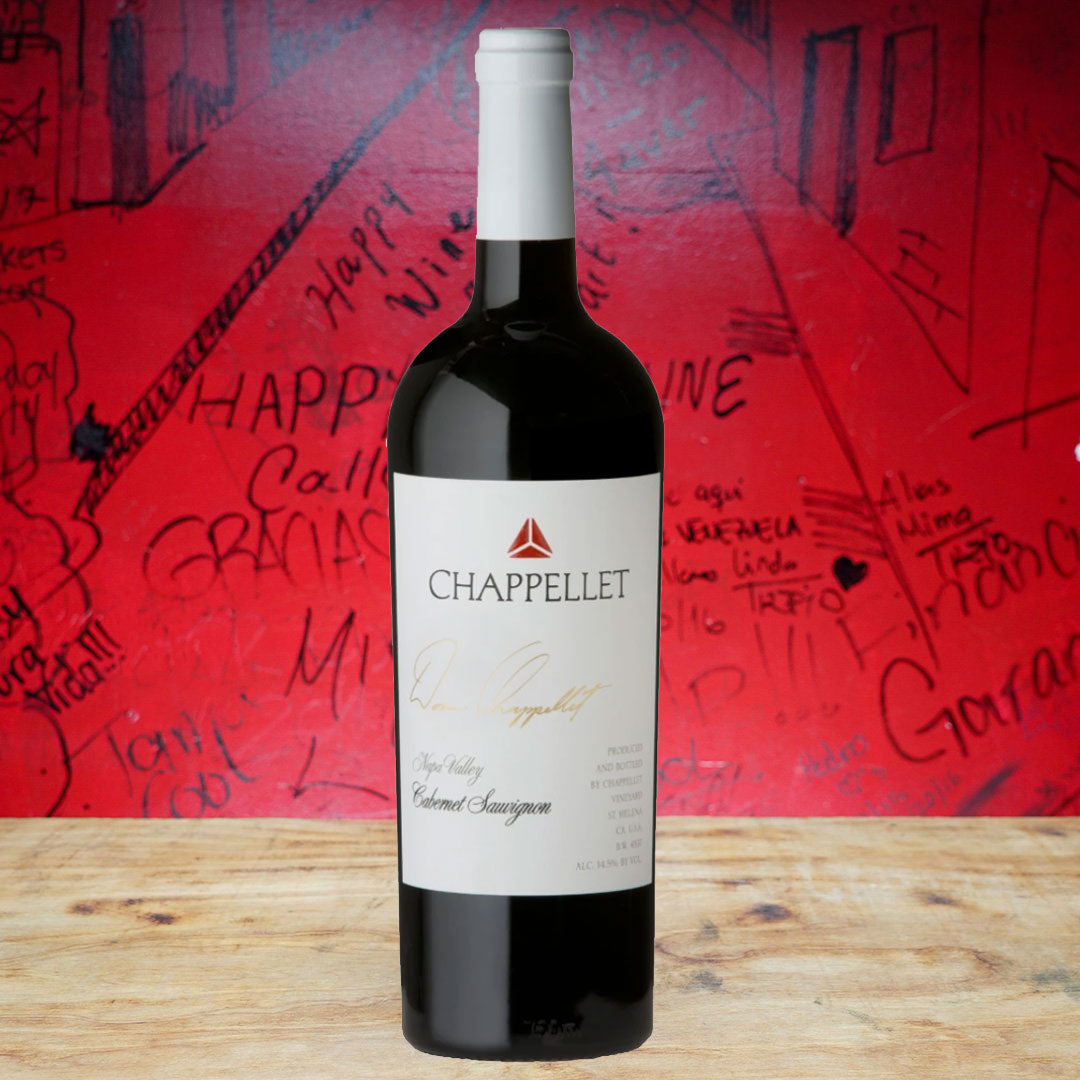 2018 CHAPPELLET CABERNET SAUVIGNON, NAPA VALLEY CA;LIFORNIA-Happy Wine Calle Ocho