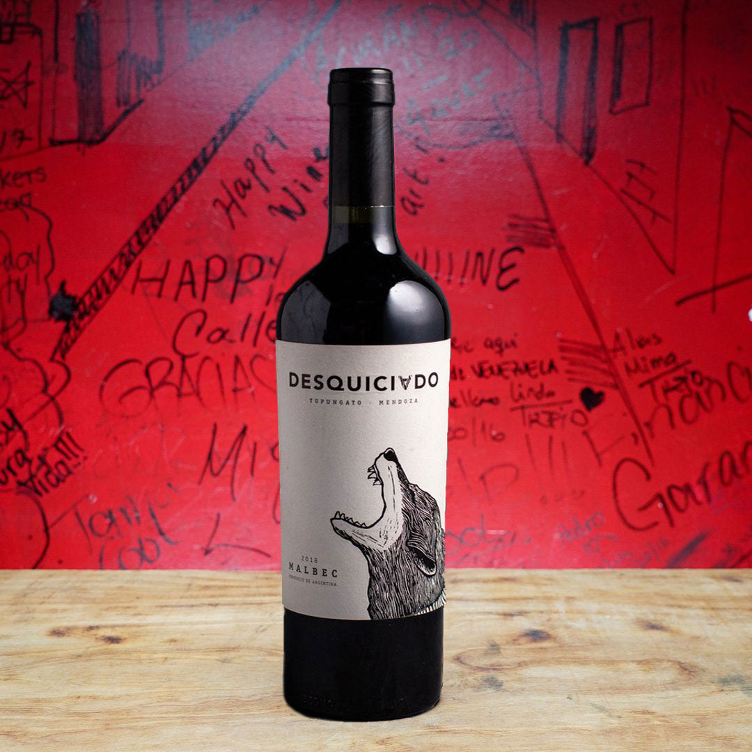 2018 DESQUICIADO MALBEC, TUPUNGATO ARGENTINA--Happy Wine Calle Ocho