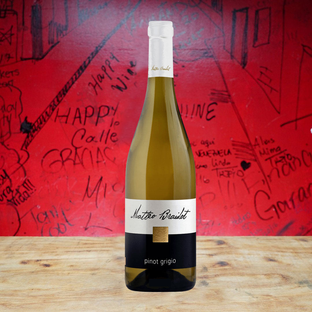 2018 MATTEO BRAIDOT PINOT GRIGIO RAMATO, FRIULI VENETO ITALY-Happy Wine Calle Ocho