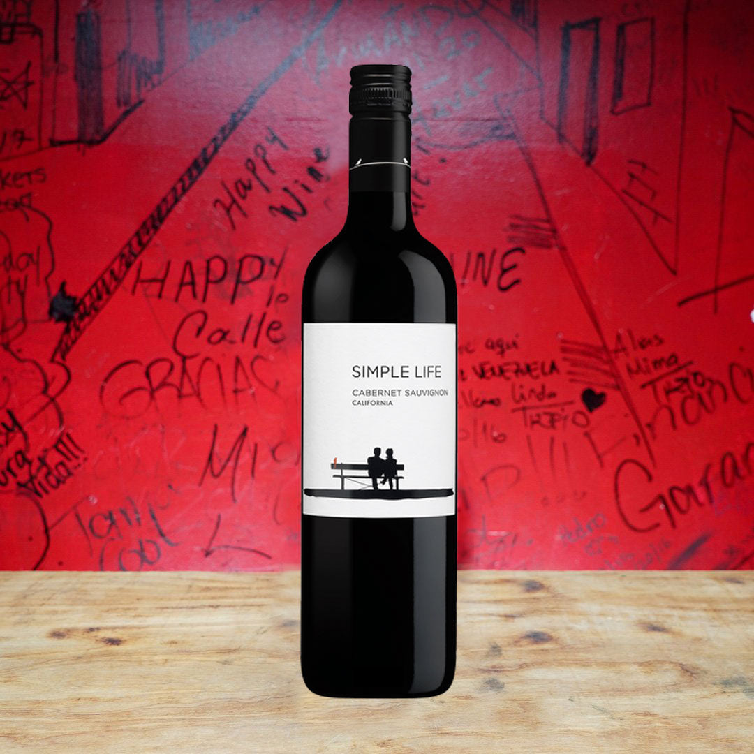 2018 SIMPLE LIFE CABERNET SAUVIGNON CALIFORNIA-Happy Wine Calle Ocho