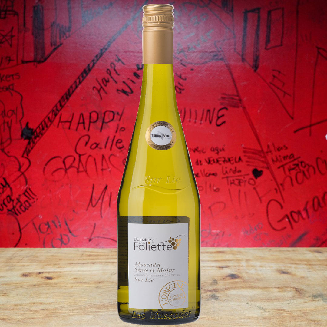 2019 DOMAINE DE LA FOLIETTE MUSCADET SEVRE ET MAINE, LOIRE FRANCE-Happy Wine Calle Ocho