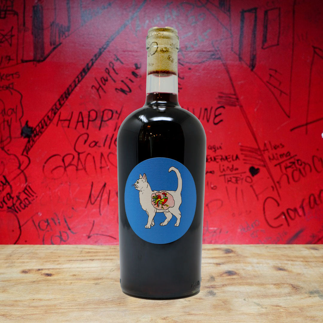 2019 ES OKAY RED WINE BLEND, MENDOCINO COUNTY CALIFORNIA (NATURAL WINE)-Happy Wine Calle Ocho