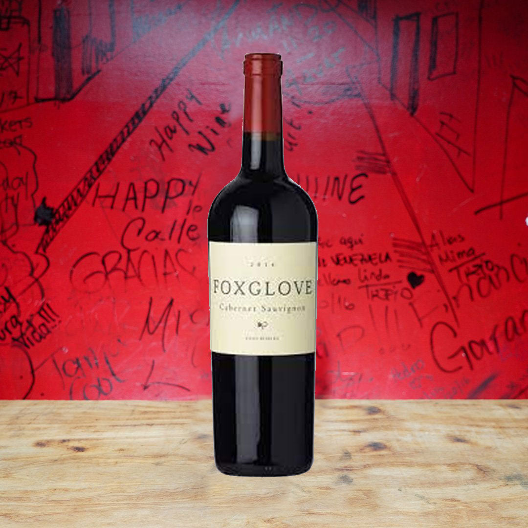 2019 FOXGLOVE CABERNET SAUVIGNON, PASO ROBLES CALIFORNIA-Happy Wine Calle Ocho