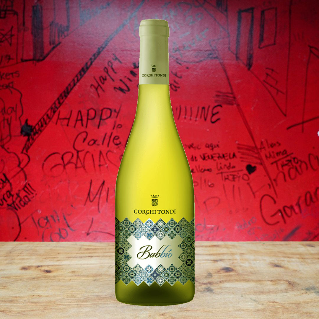 2019 GORGHI TONDI BABBIO BIANCO PET .NAT, SICILY ITALY-Happy Wine Calle Ocho
