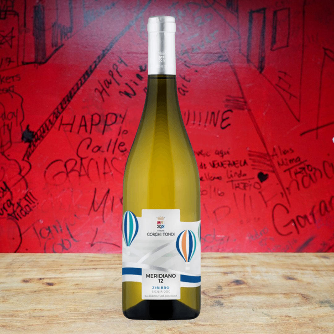 2020 GORGHI TONDI ZIBIBBO MERIDIANO 12, SICILY ITALY-Happy Wine Calle Ocho