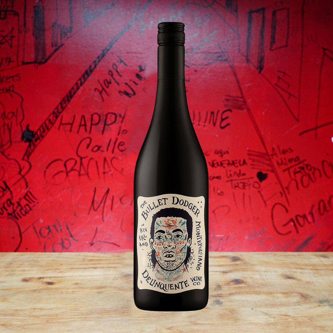 2020 DELINQUENTE WINE COMPANY BULLET DODGER, RIVERLAND AUSTRALIA (NATURAL WINE)-Happy Wine Calle Ocho