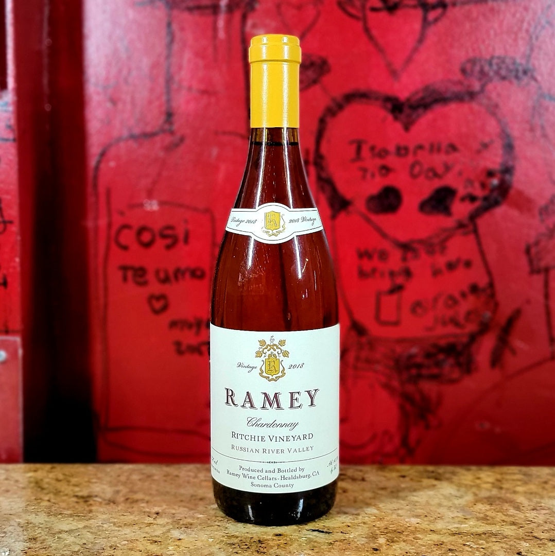 2019 RAMEY CHARDONNAY RITCHIE VINEYARD, RUSSIAN RIVER VALLEY CALIFORNIA-Happy Wine Calle Ocho