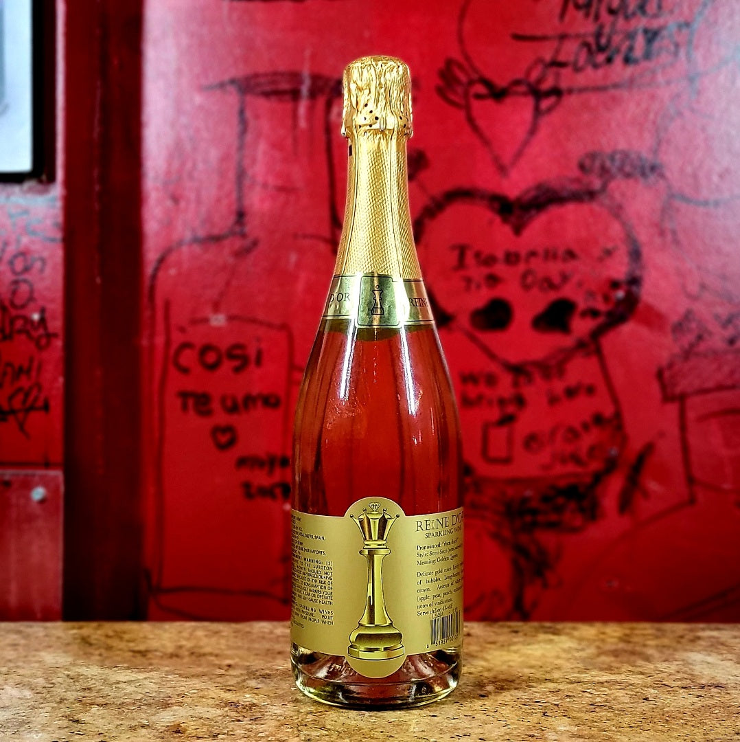 REINE D'OR SPARKLING ROSE NECTAR, SPAIN-Happy Wine Calle Ocho