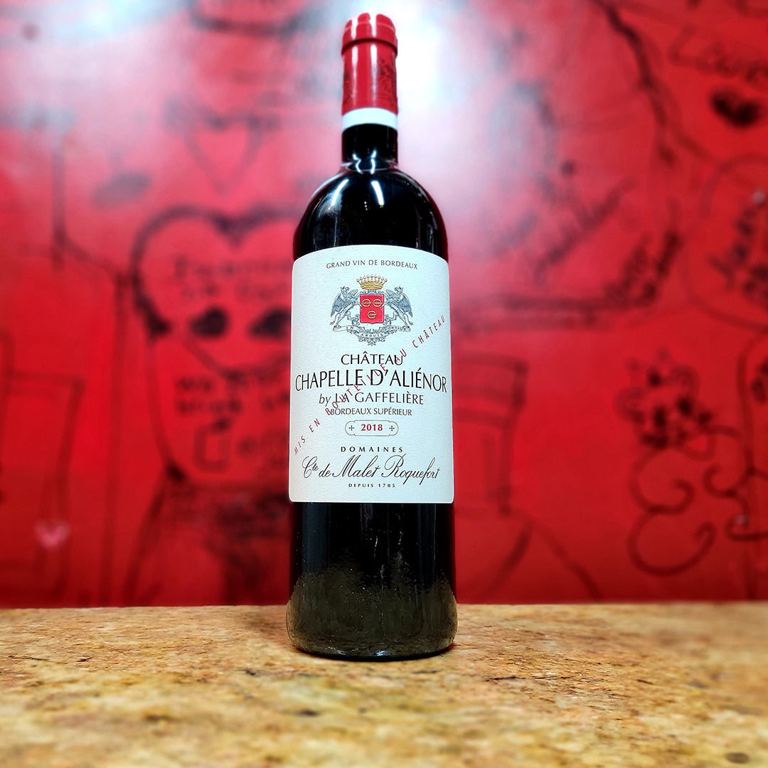 2018 CHATEAU CHAPELLE D'ALIENOR, BORDEAUX SUPERIEUR FRANCE-Happy Wine Calle Ocho