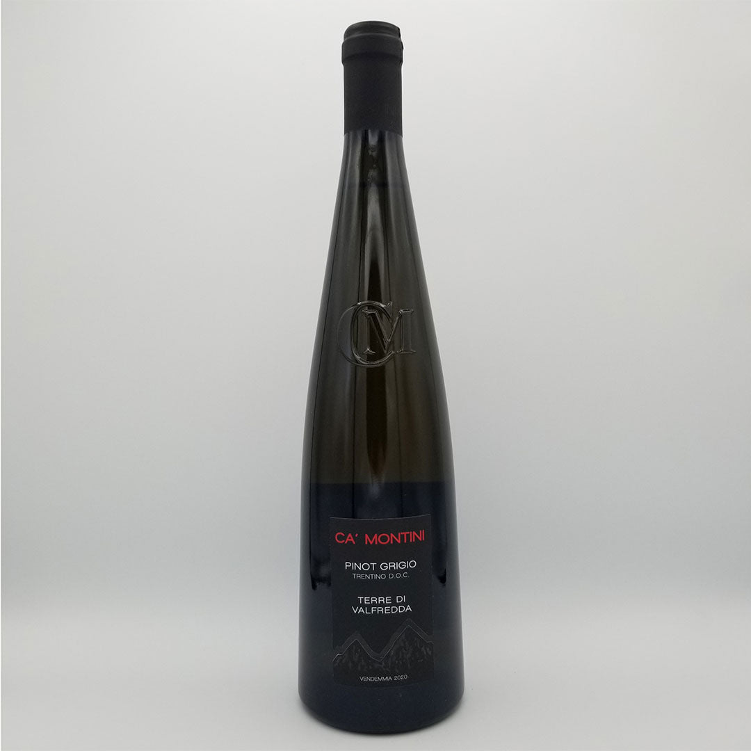 2020 CA'MONTINI PINOT GRIGIO TERRE DI VALFREDDA, TRENTINO ITALY-Happy Wine Calle Ocho