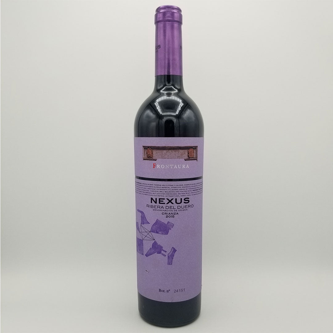 2015 BODEGAS NEXUS & FRONTAURA CRIANZA, RIBERA DEL DUERO SPAIN-Happy Wine Calle Ocho