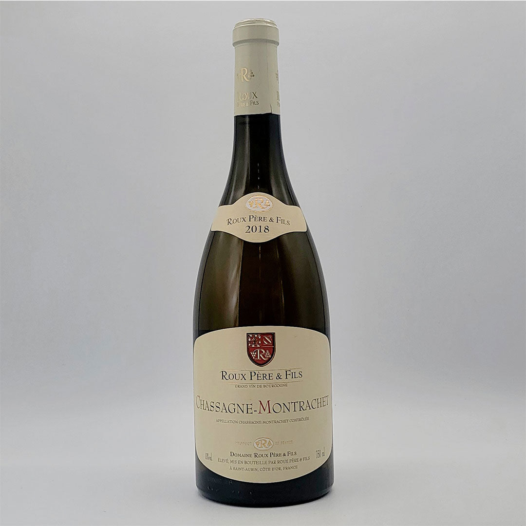 2018 ROUX PERE & FILS CHASSAGNE-MONTRACHET, WHITE BURGUNDY FRANCE-Happy Wine Calle Ocho
