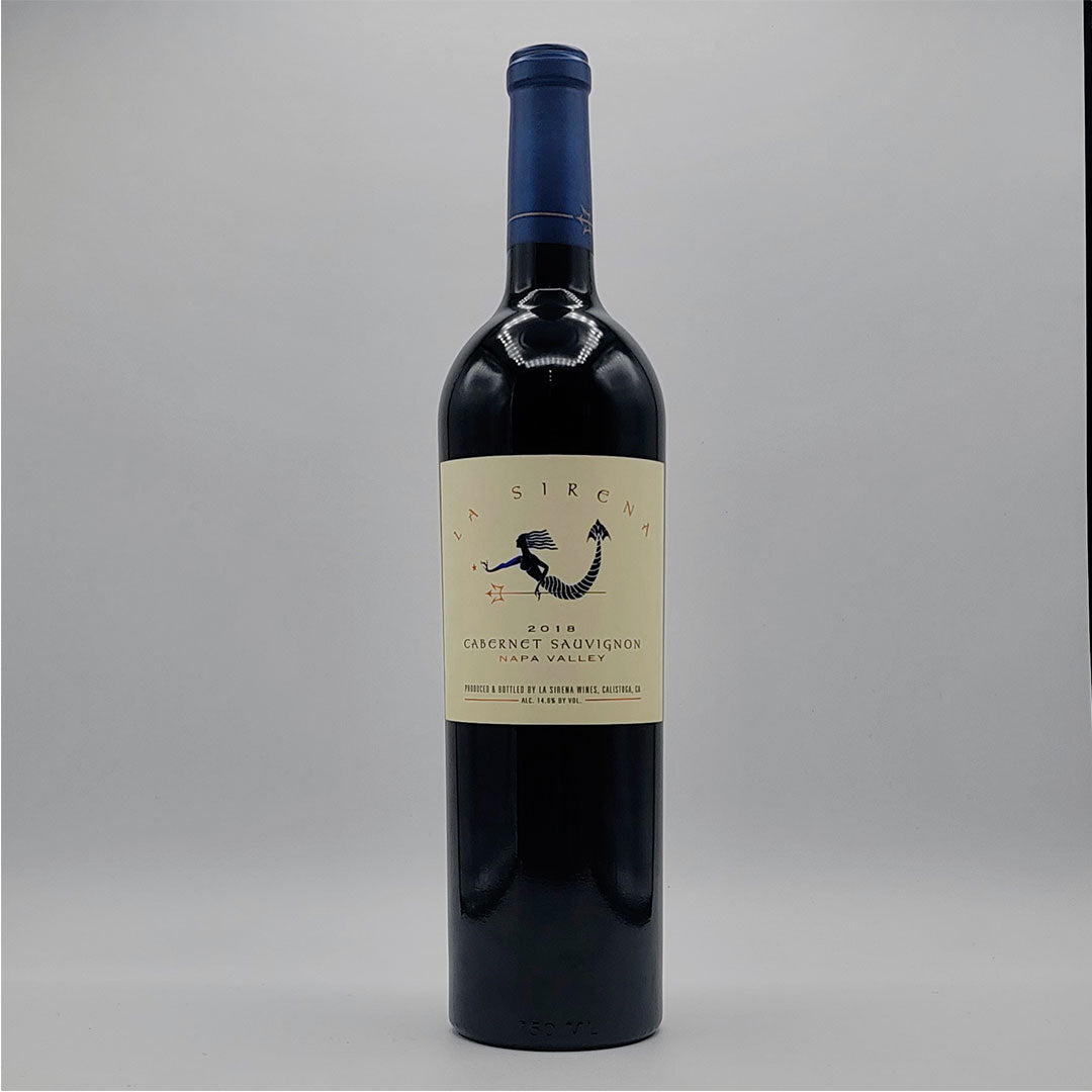 2018 LA SIRENA CABERNET SAUVIGNON, NAPA VALLEY CALIFORNIA-Happy Wine Calle Ocho
