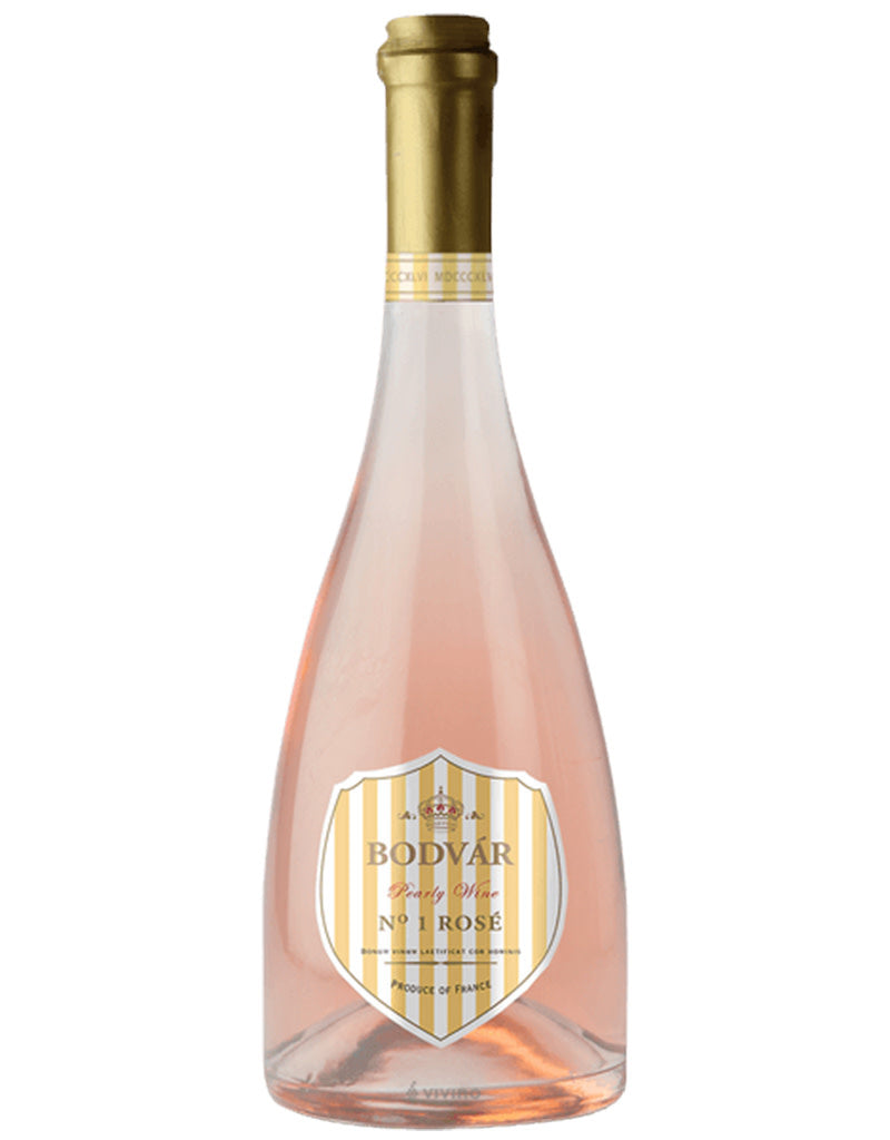 BODVAR PEARLY WINE NO 1 ROSE, LANGUEDOC ROUSSILLON, FRANCE-Happy Wine Calle Ocho