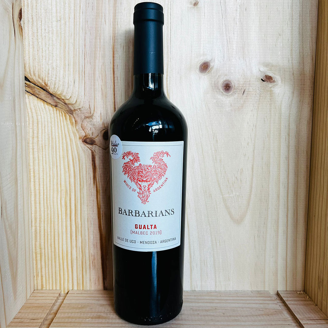 2019 BARBARIANS GUALTA MALBEC, VALLE DE UCO MENDOZA ARGENTINA-Happy Wine Calle Ocho