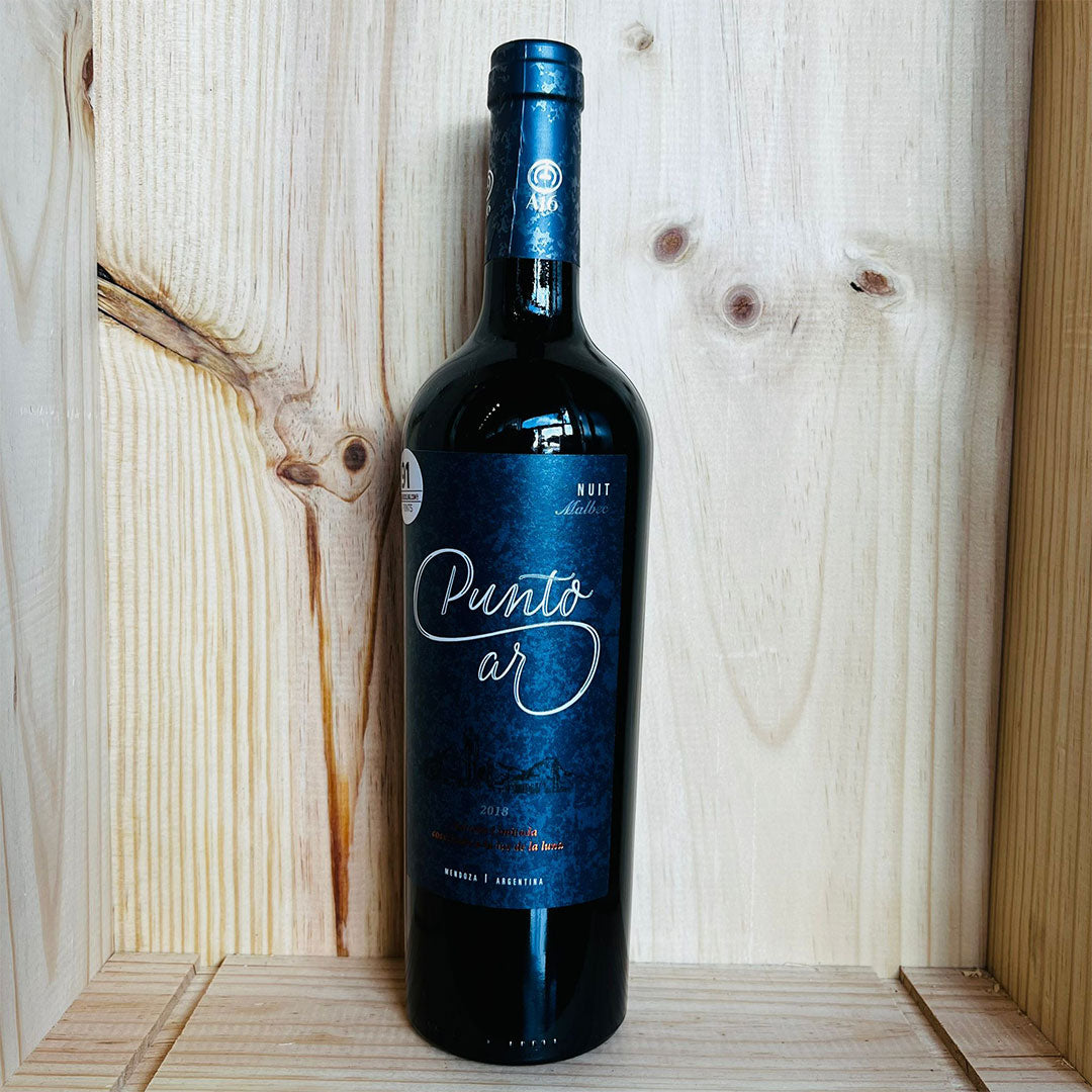 2018 PUNTO AR NUIT MALBEC MENDOZA ARGENTINA-Happy Wine Calle Ocho
