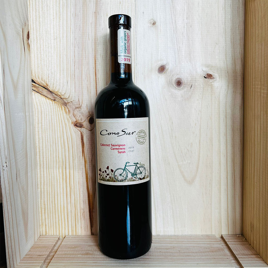2019 CONO SUR CABERNET SAUVIGNON-CARMENERE-SYRAH, CHILE-Happy Wine Calle Ocho