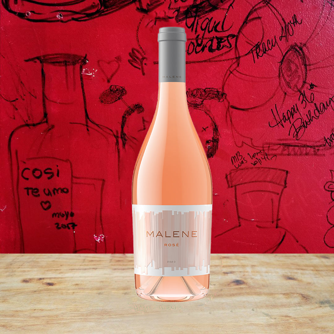 2019 MALENE ROSE, CENTRAL COAST CALIFORNIA-Happy Wine Calle Ocho