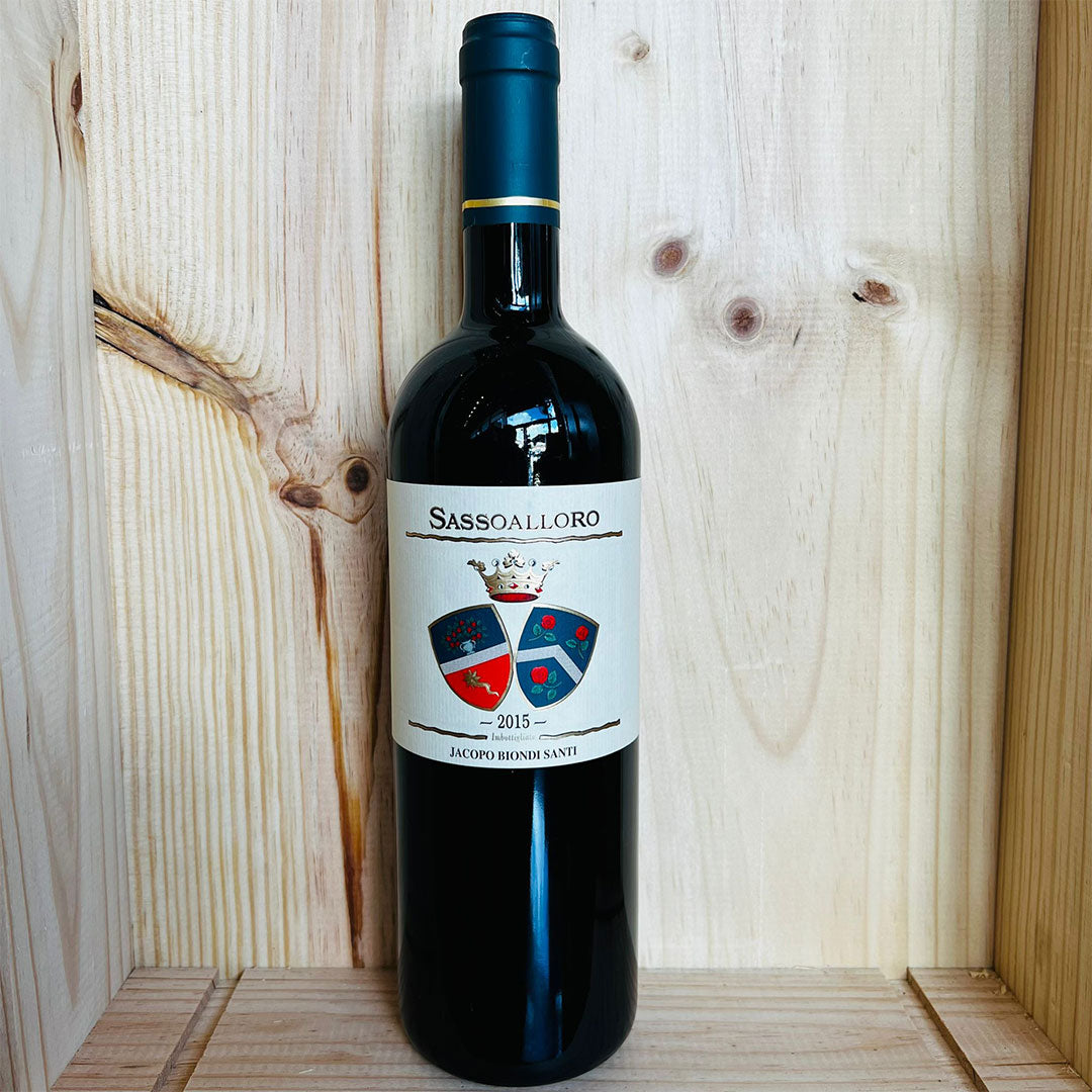 2015 SASSOALLORO CASTELLO DI MONTEPO JACOBO BIONDI SANTI, TUSCANY ITALY-Happy Wine Calle Ocho