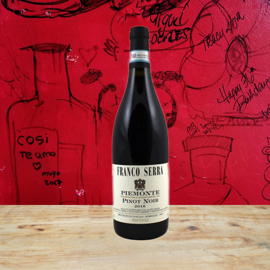 2020 FRANCO SERA PINOT NOIR, PIEMONTE, ITALY-Happy Wine Calle Ocho