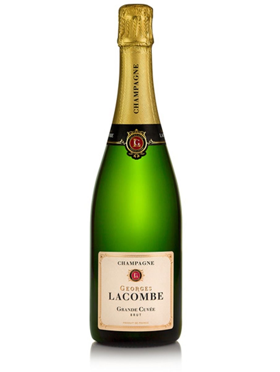 N/V CHAMPAGNE GEORGES LACOMBE GRANDE CUVEE BRUT CHAMPAGNE, FRANCE-Happy Wine Calle Ocho