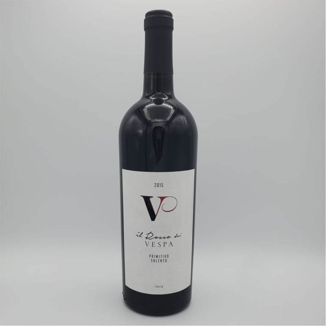 2015  VESPA IL ROSSO DEI VESPA, PRIMITIVO DI MANDURIA PUGLIA ITALY-Happy Wine Calle Ocho