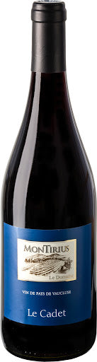 2014 MONTIRIUS LE CADET DE MONTIRIUS, IGT, VAUCLUSE, FRANCE-Happy Wine Calle Ocho