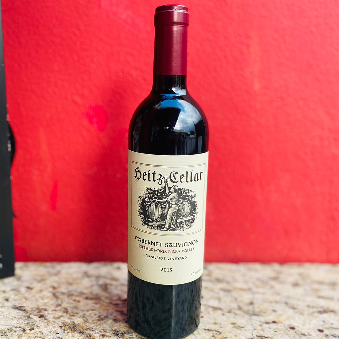 2015 HEITZ & CELLAR TRAILSIDE VINEYARD CABERNET SAUVIGNON, RUTHERFORD NAPA VALLEY CALIFORNIA-Happy Wine Calle Ocho