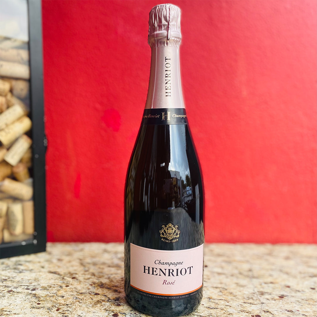 HENRIOT BRUT ROSE, CHAMPAGNE FRANCE-Happy Wine Calle Ocho