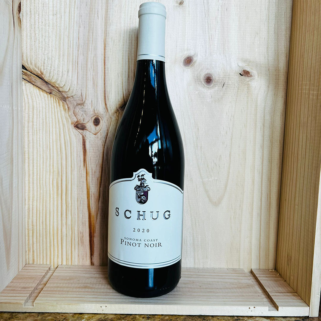 2020 SCHUG SONOMA PINOT NOIR, SONOMA COAST CALIFORNIA-Happy Wine Calle Ocho