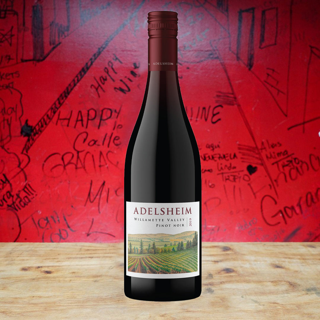 2021 ADELSHEIM PINOT NOIR, WILLAMETTE VALLEY OREGON-Happy Wine Calle Ocho