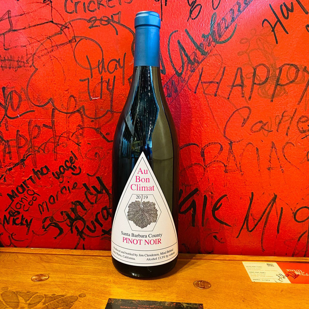 2018 AU BON CLIMAT PINOT NOIR, SANTA BARBARA CALIFORNIA-Happy Wine Calle Ocho