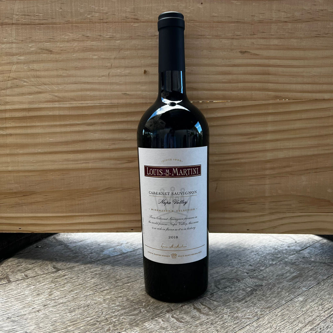2019 LOUIS MARTINI CABERNET SAUVIGNON WINEMAKER'S SELECTION, NAPA VALLEY CALIFORNIA-Happy Wine Calle Ocho