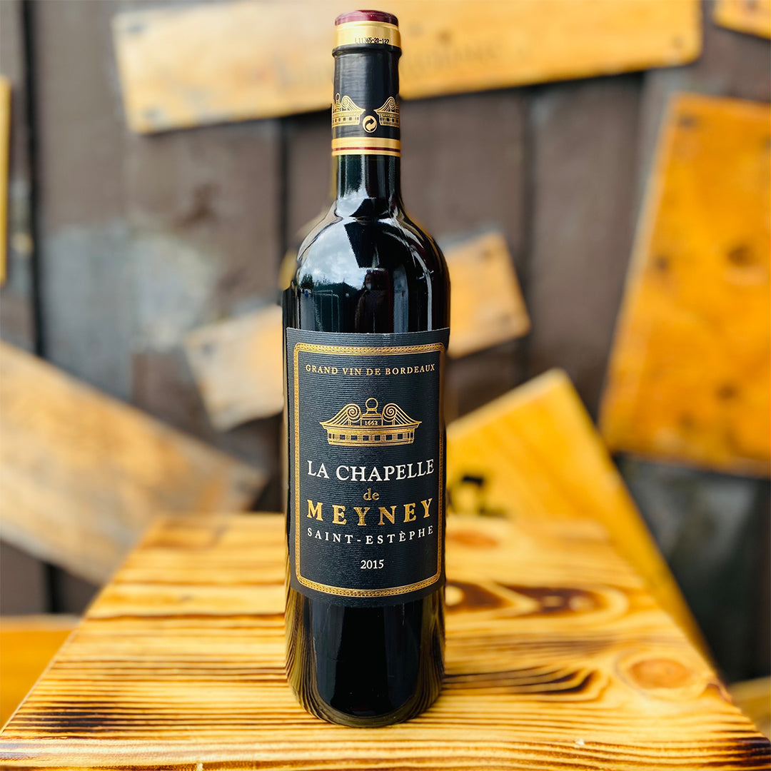 2015 LA CHAPELLE DE MEYNEY, SAINT- ESTEPHE GRAN VIN DE BORDEAUX FRANCE-Happy Wine Calle Ocho