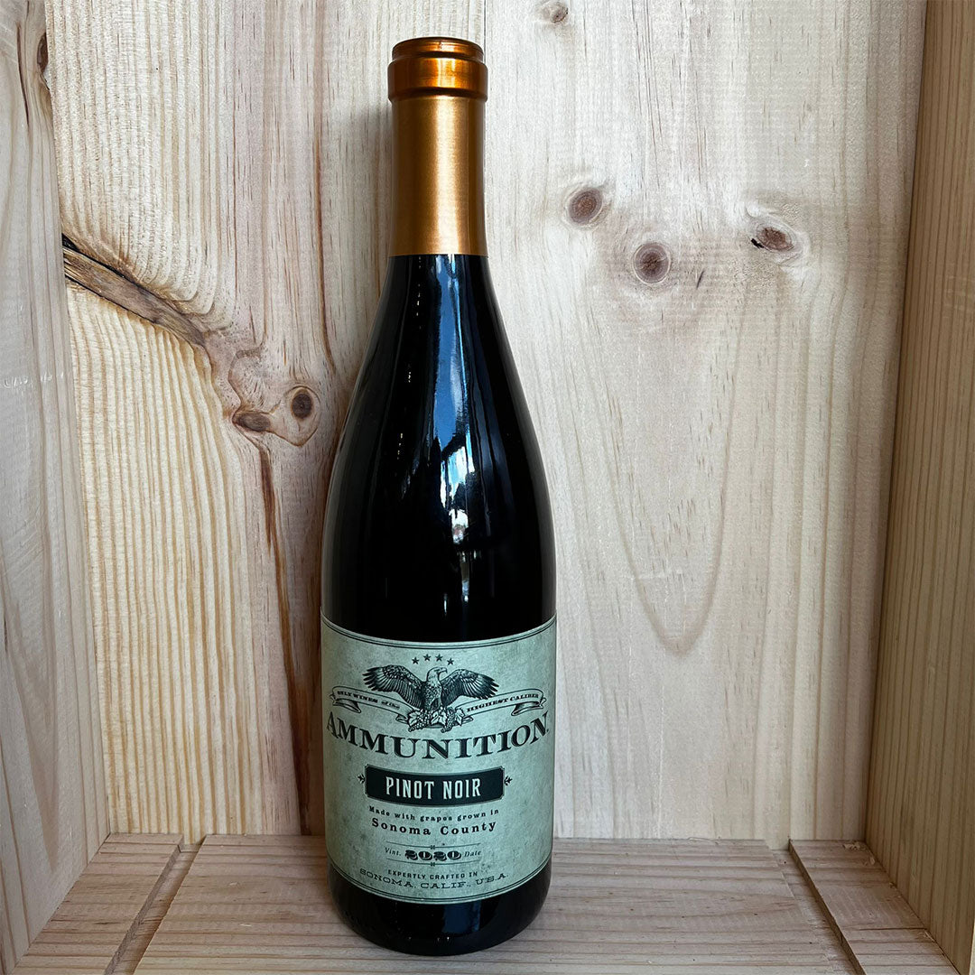 2020 AMMUNITION PINOT NOIR, SONOMA COUNTY CALIFORNIA-Happy Wine Calle Ocho