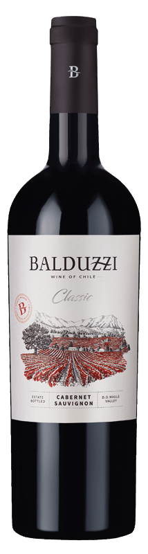 2019 BALDUZZI CABERNET SAUVIGNON CLASSIC , MAULE VALLEY CHILE-Happy Wine Calle Ocho