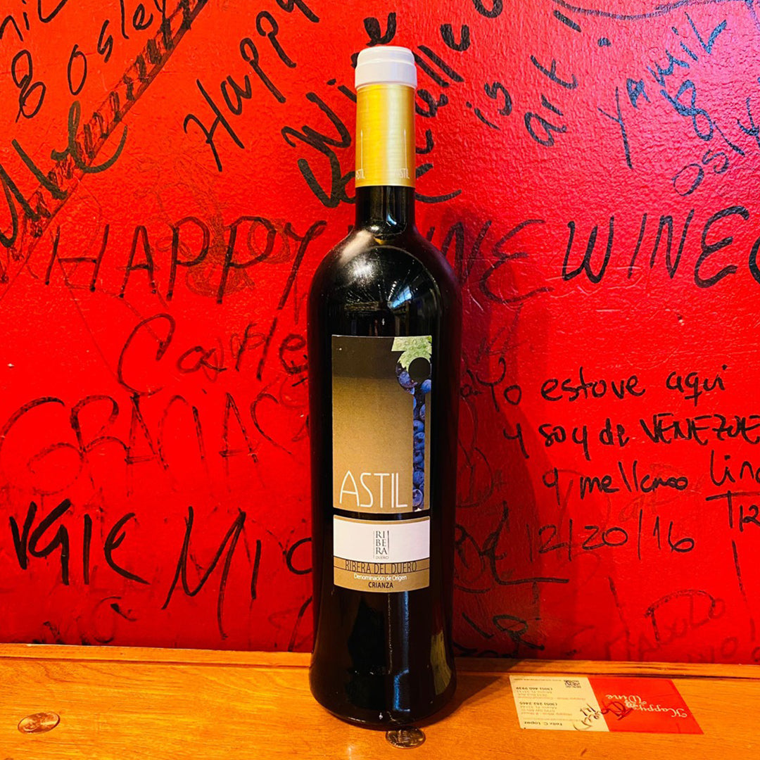 2015 ASTIL CRIANZA BODEGAS LINAJEGARSEA, RIBERA DEL DUERO SPAIN-Happy Wine Calle Ocho