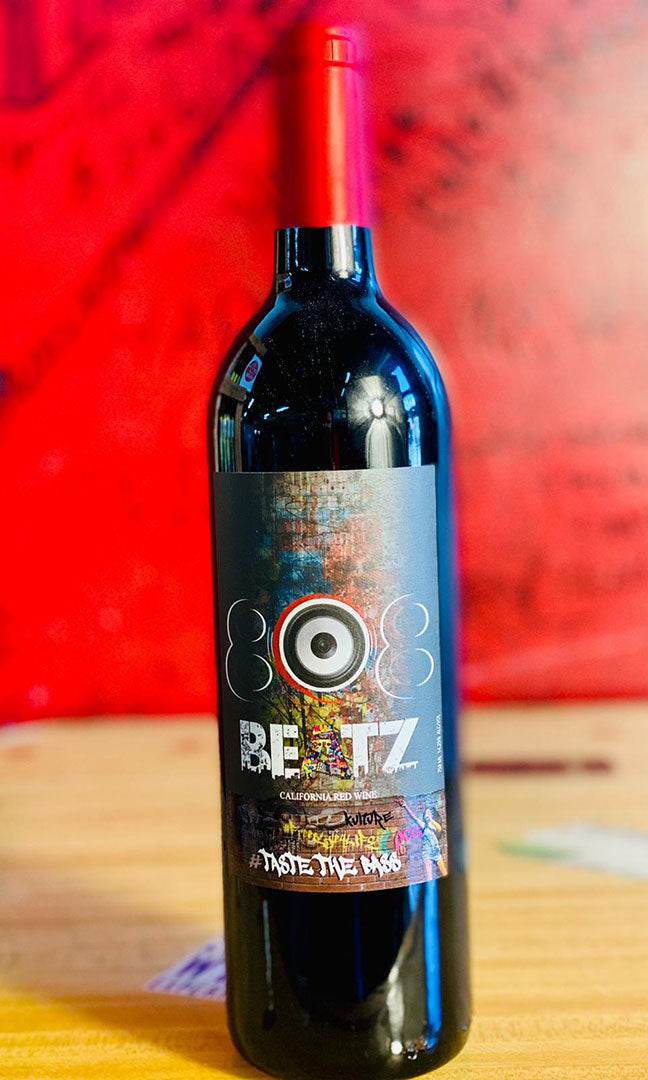 808 BEATZ, RED BLEND, CALIFORNIA-Happy Wine Calle Ocho