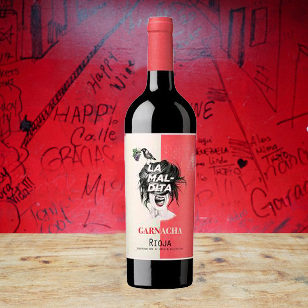 2018 LA MALDITA GARNACHA, RIOJA SPAIN-Happy Wine Calle Ocho